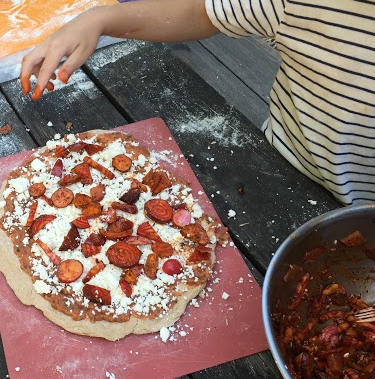 May’s Harvest of the Month: Radishes – Recipe for “Radroni” pizza topping