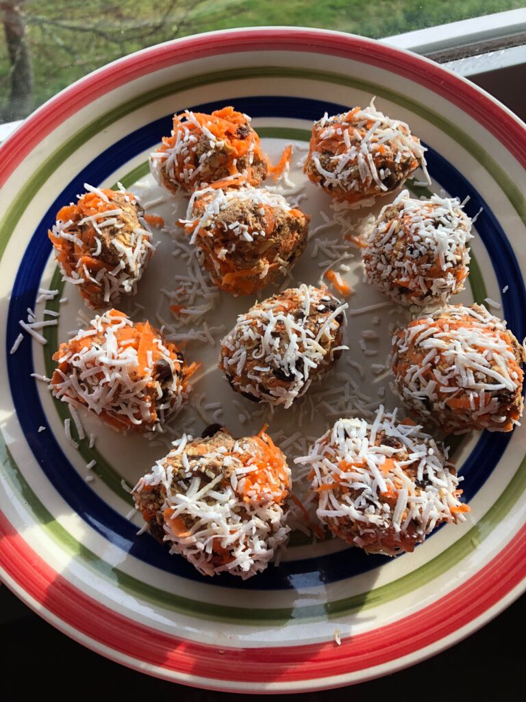 Carrot Bliss Balls