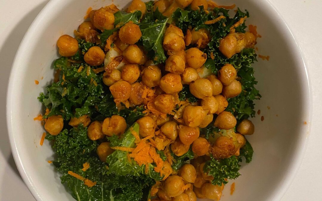 Crispy Chickpea Salad