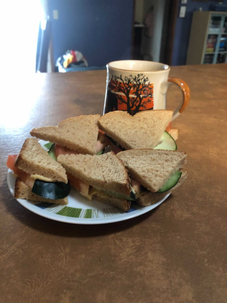 Tea-time sandwiches