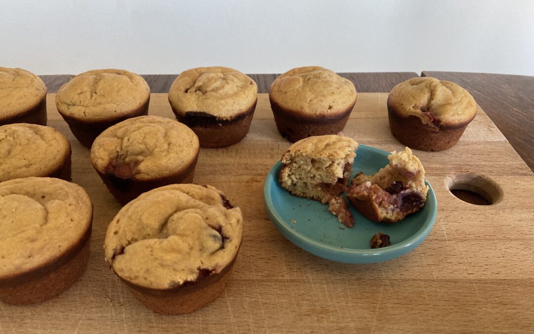 Whole Wheat Berry Muffins