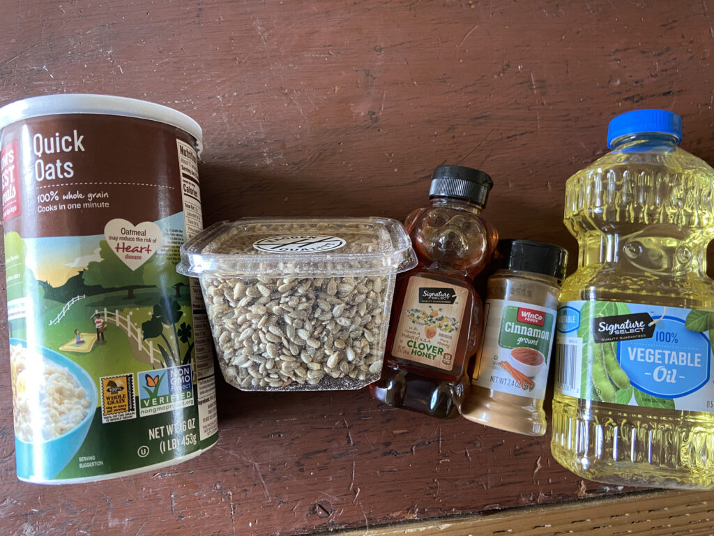 Granola ingredients