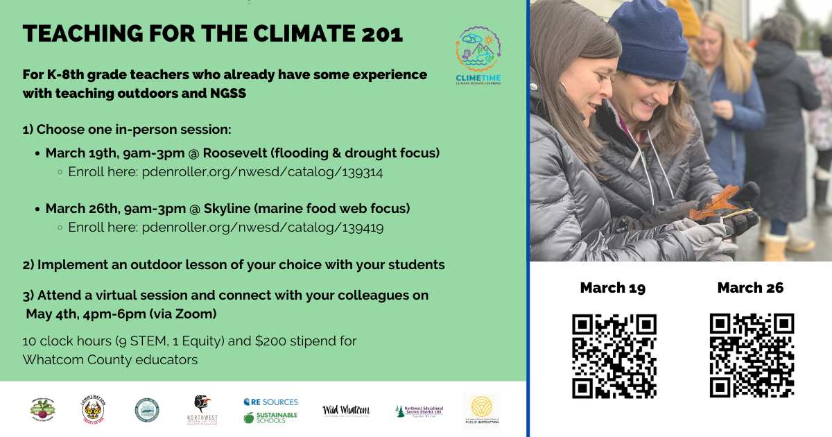 Register for Teaching for the Climate 201